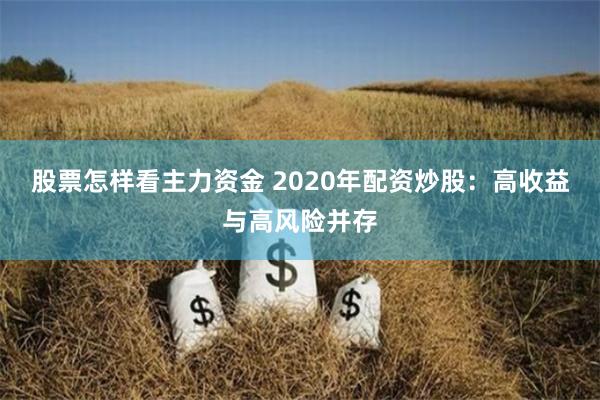 股票怎样看主力资金 2020年配资炒股：高收益与高风险并存