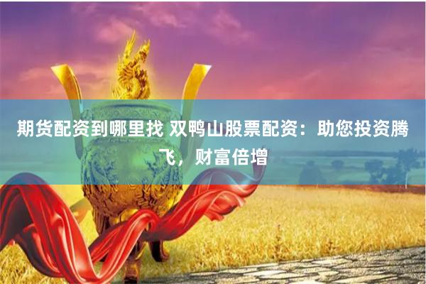 期货配资到哪里找 双鸭山股票配资：助您投资腾飞，财富倍增